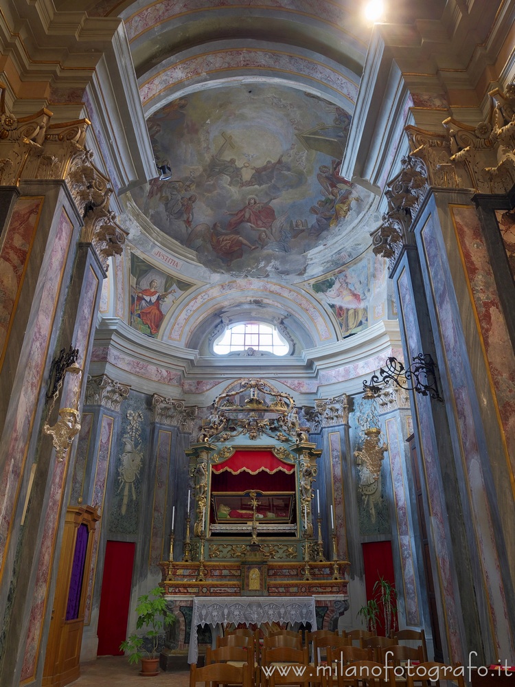 Ghislarengo (Novara, Italy) - San Felice chapel in the Church of Beata Vergine Assunta